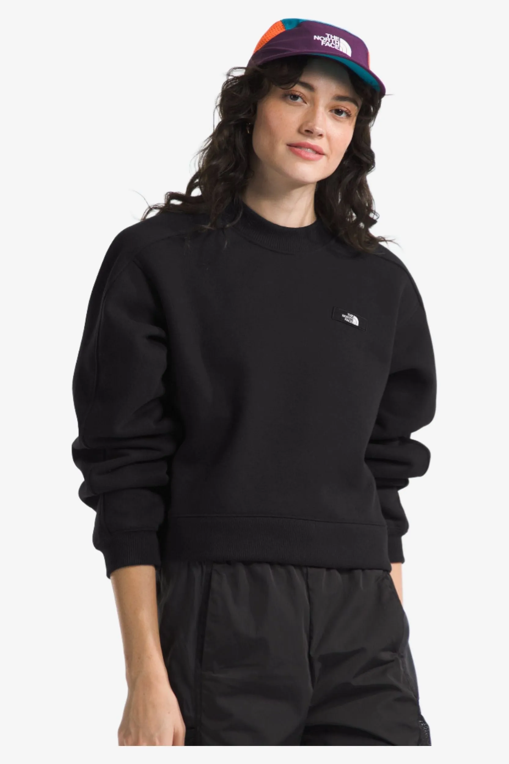 HEAVY WEIGHT BOX FIT CREW - TNF BLACK