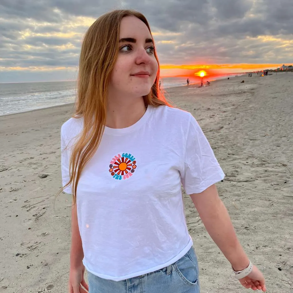 Here comes the sun Crop Top