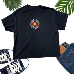 Here comes the sun Crop Top
