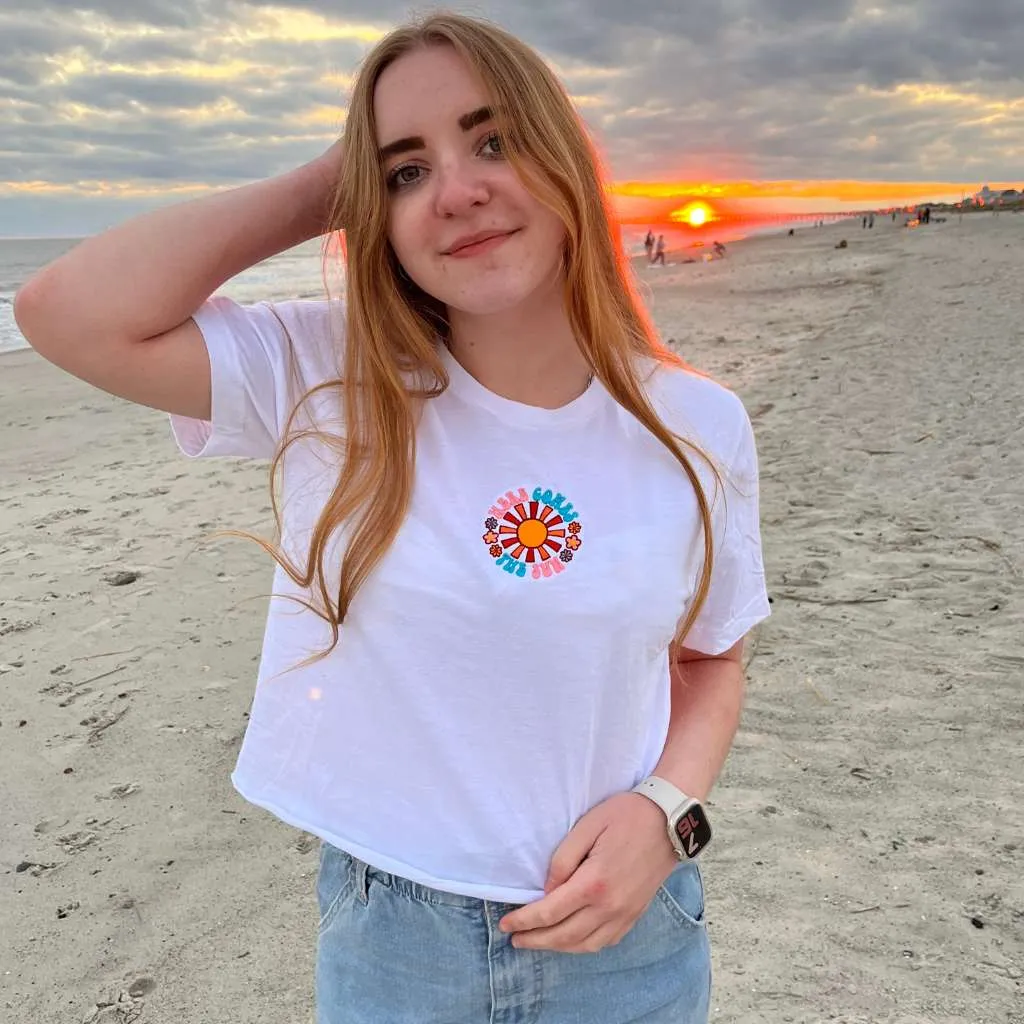 Here comes the sun Crop Top