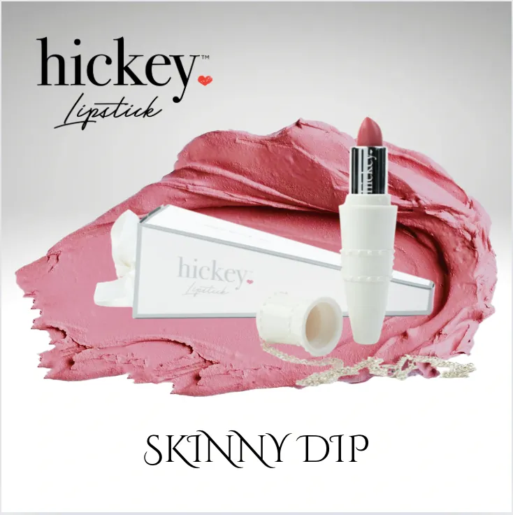 Hickey Lipstick White Limited Edition - SKINNY DIP and BEACH BABE