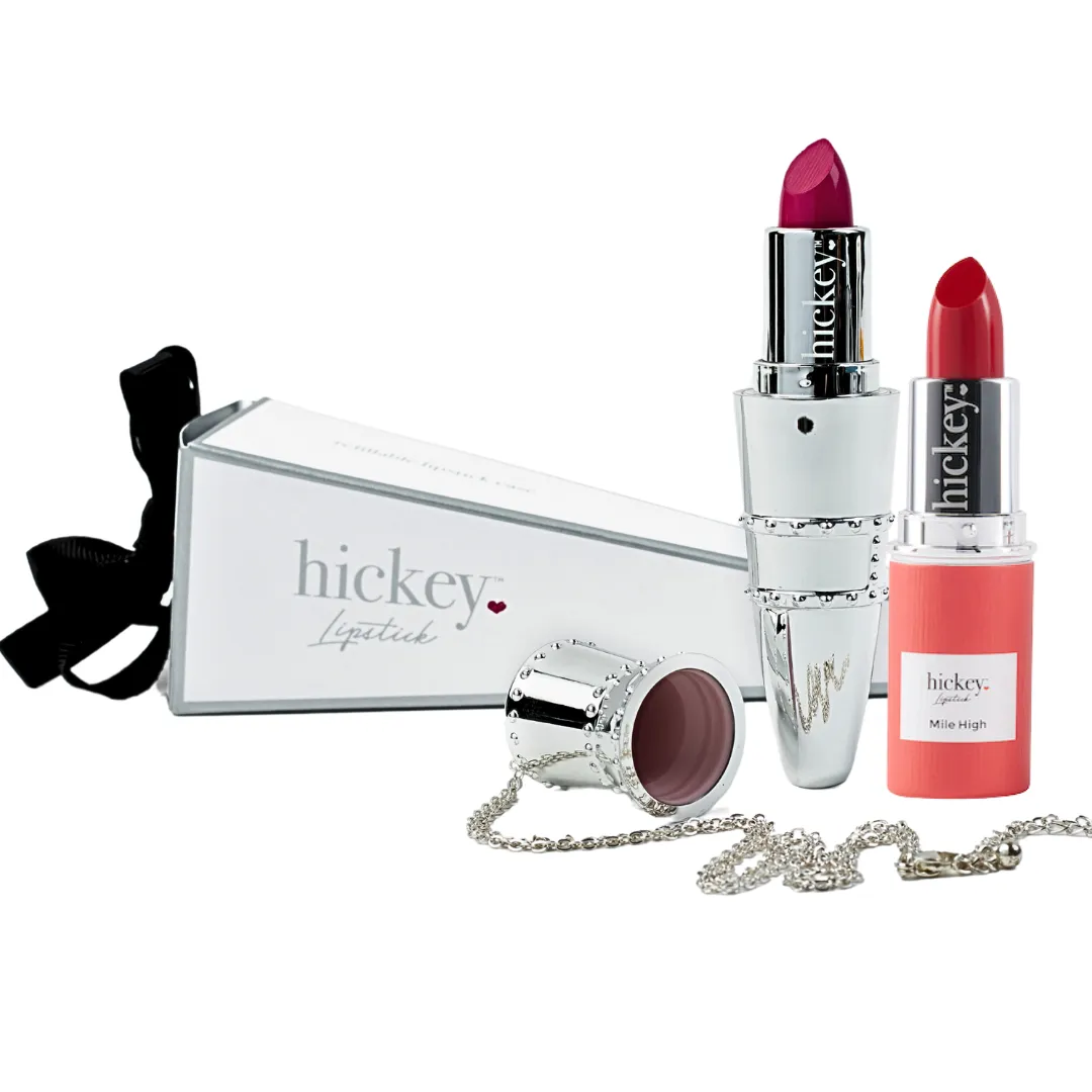 Hickey Lipstick White Limited Edition - SKINNY DIP and BEACH BABE