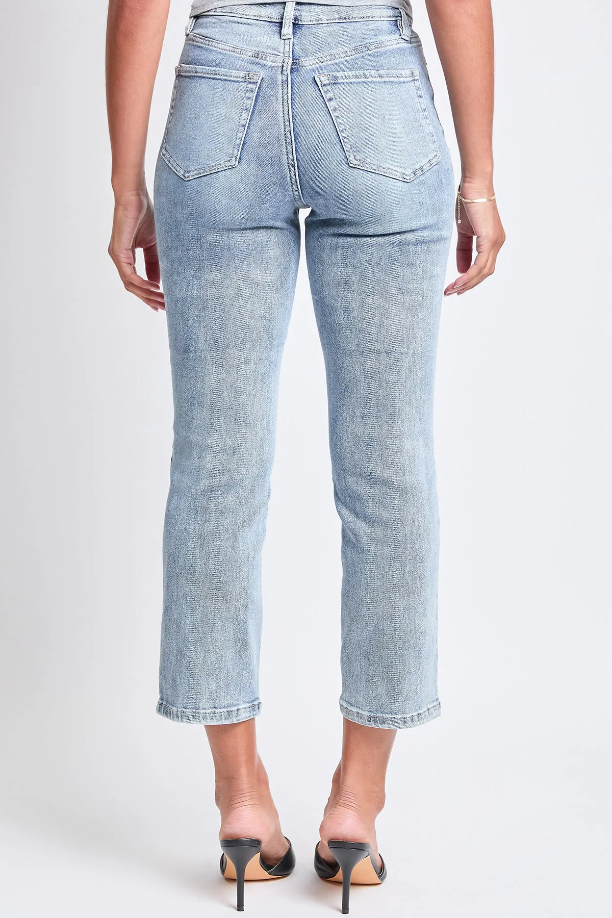 High Rise Vintage Stretch Straight Leg Crop Jeans, Pack of 12