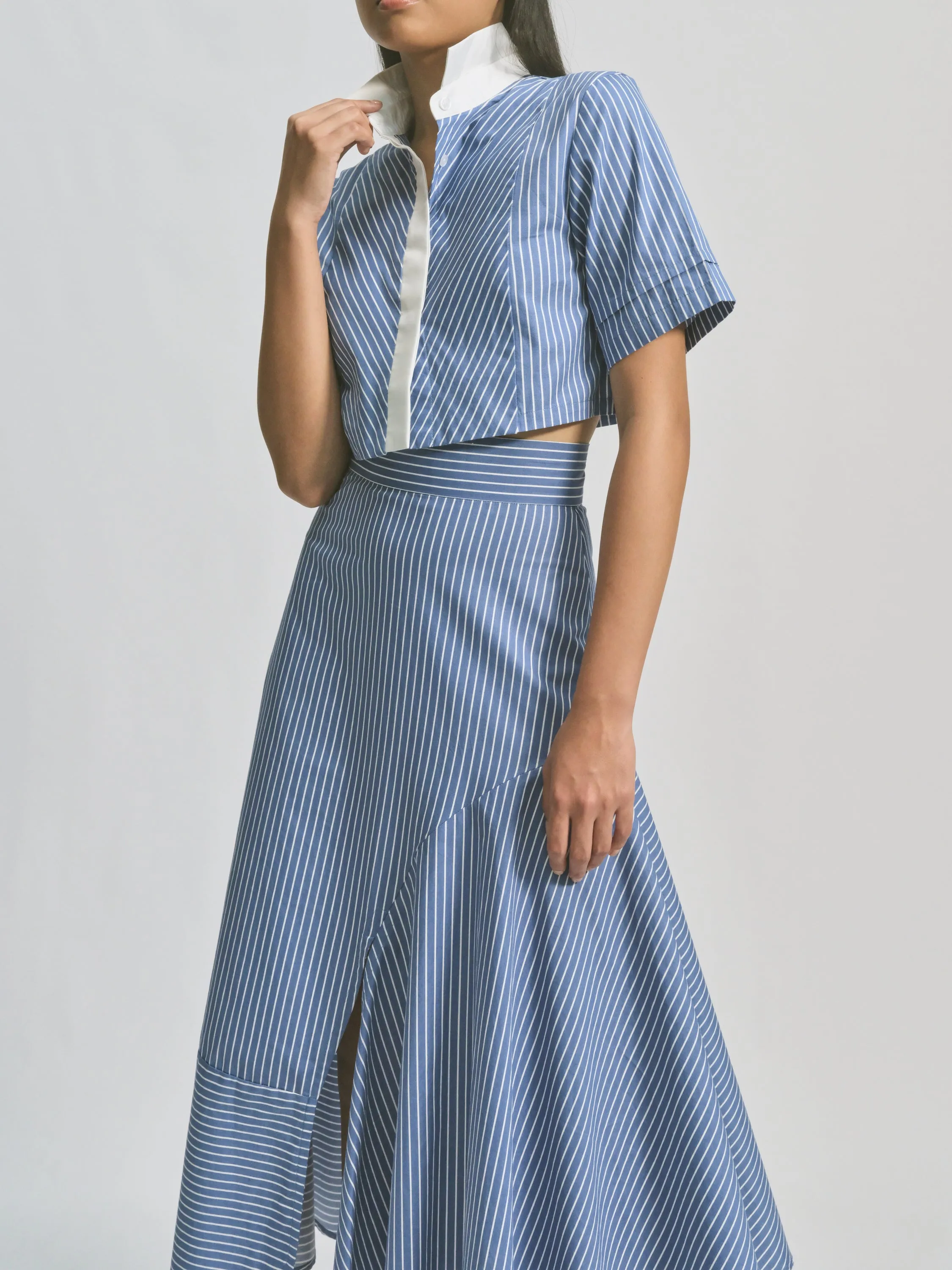HIGH WAIST SWING SKIRT