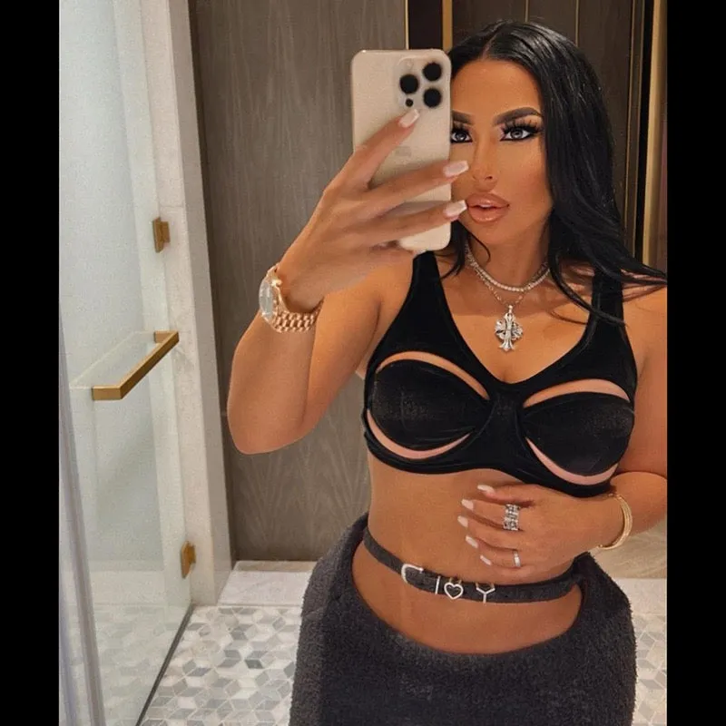 Holly Cutout Crop Top