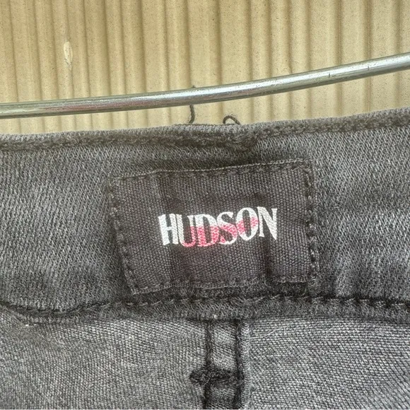 Hudson Jeans Luna Midrise Ankle Super Skinny with Side Bead Detail 5 Pocket  27