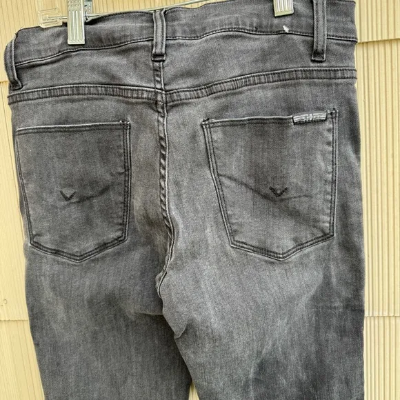 Hudson Jeans Luna Midrise Ankle Super Skinny with Side Bead Detail 5 Pocket  27