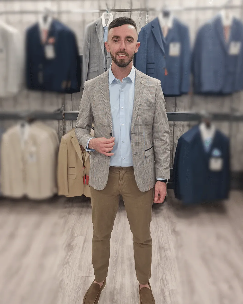 Hugo Jacket with Sand Chino