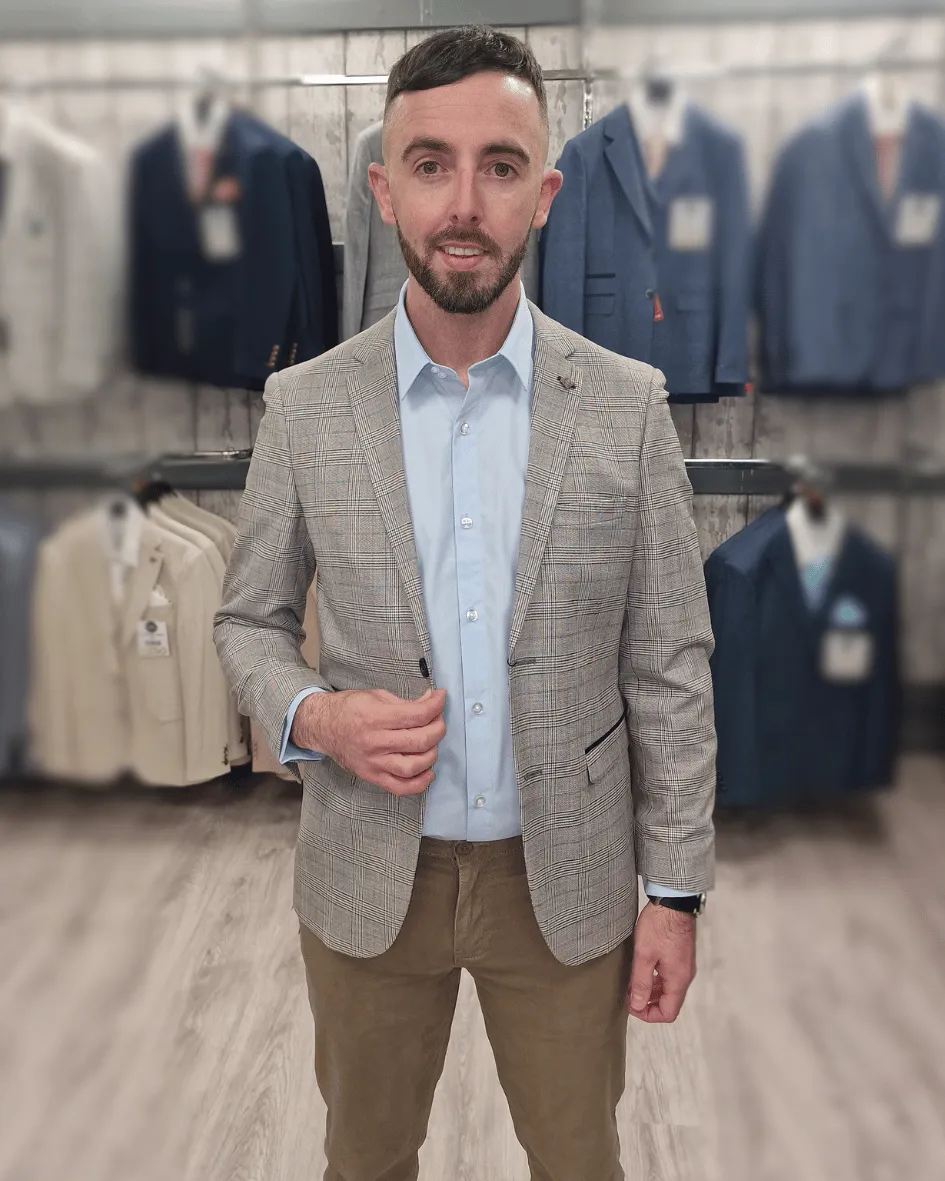 Hugo Jacket with Sand Chino