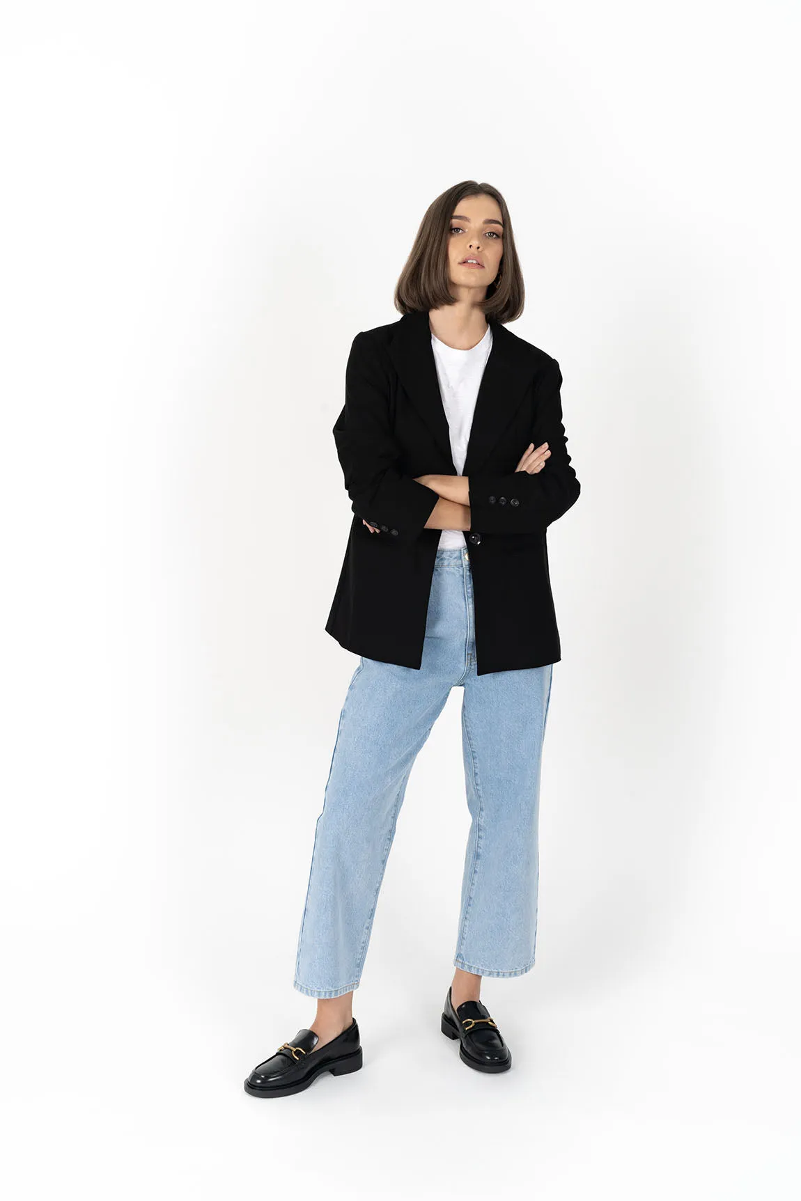 Humidity Cosmo Blazer - Black