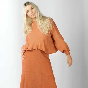 Imani Blouse - Clay