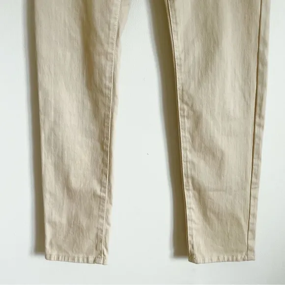 J. McLaughlin Lexi Jeans In Raw Beige Size 6 EUC