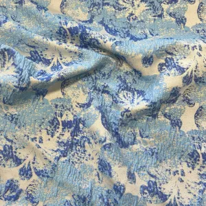 Jacquard | Blush Garden | Bluebell Metallic
