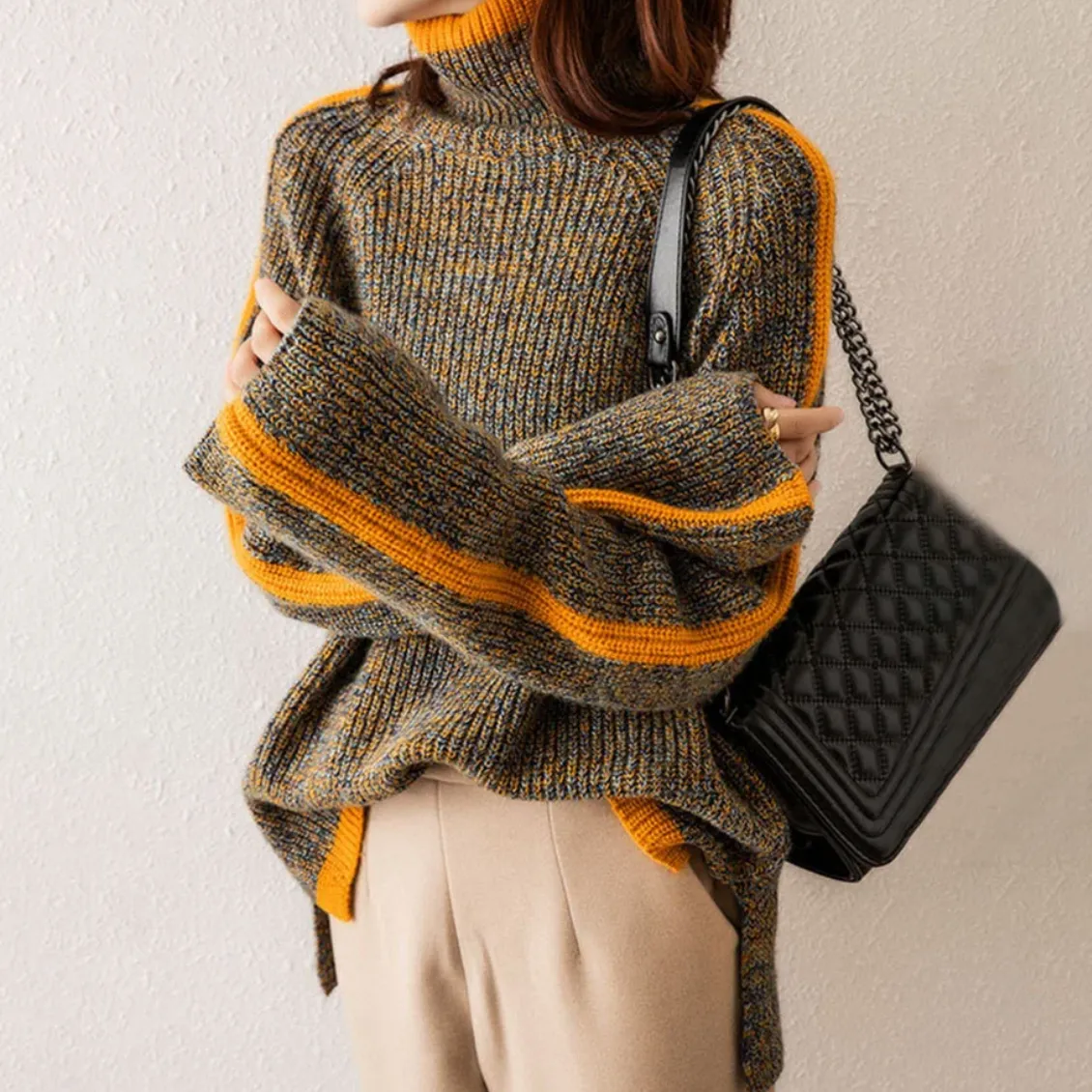 Jadie | Women Stylish Loose Knitted Sweater | Warm