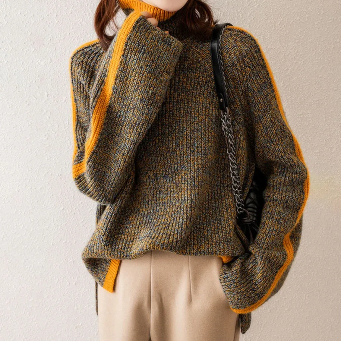 Jadie | Women Stylish Loose Knitted Sweater | Warm
