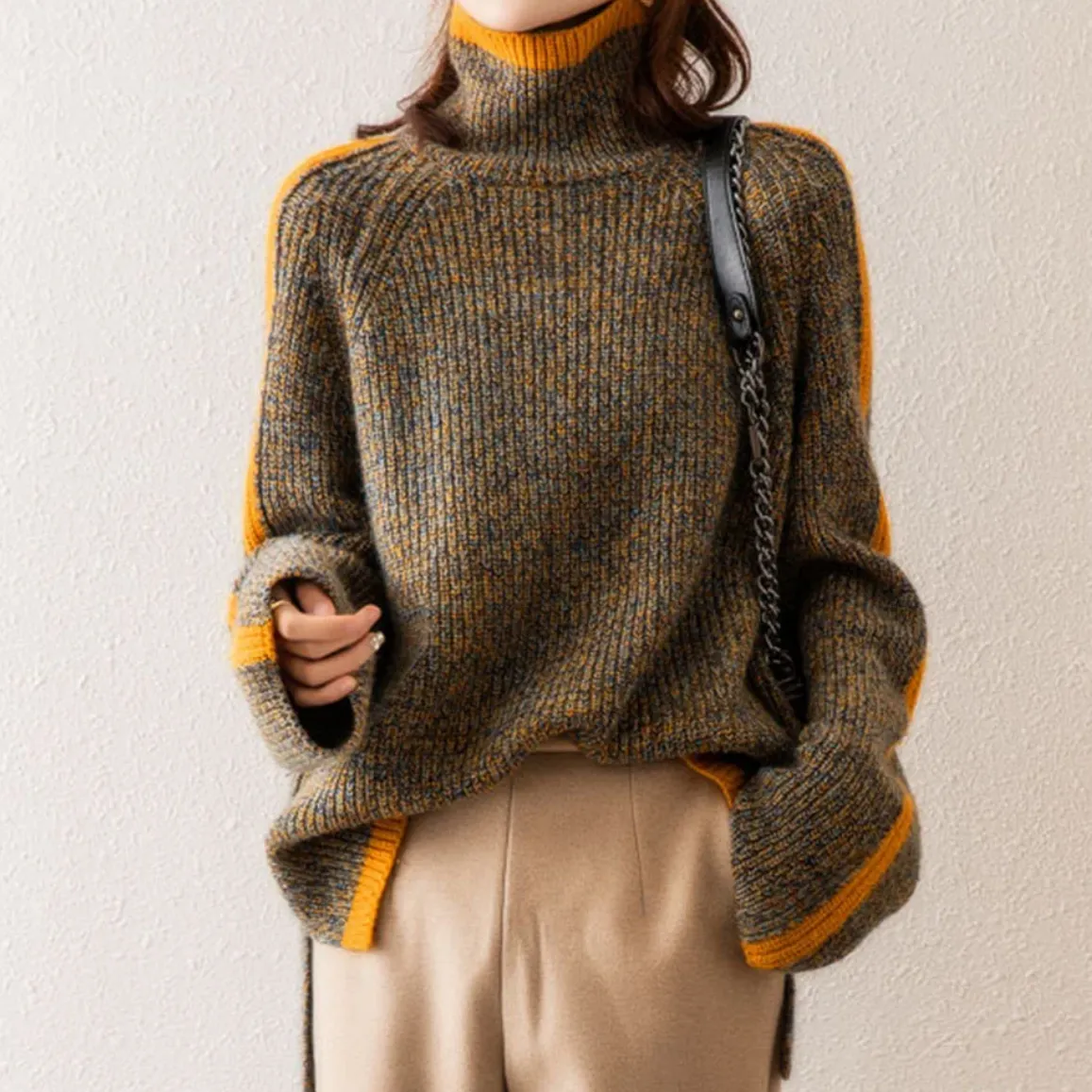 Jadie | Women Stylish Loose Knitted Sweater | Warm