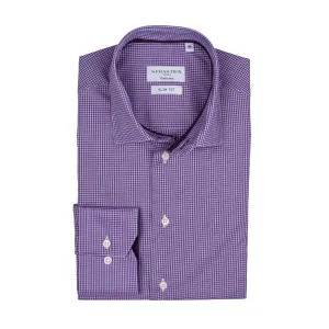 James Shirt Checkered - Plum