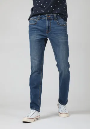 Jeans Hombre Luke Slim Fit Clean Blue