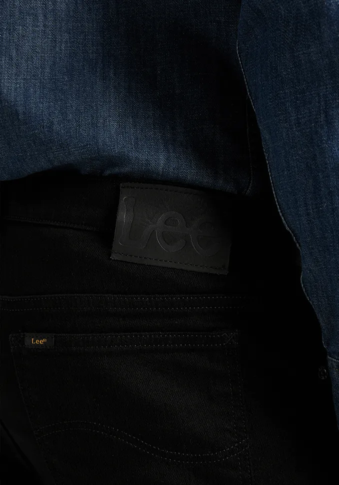 Jeans Hombre Rider Slim Fit Clean Black