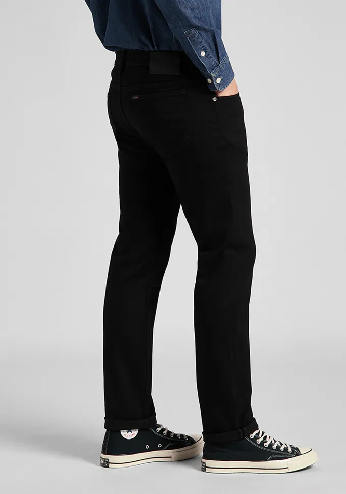 Jeans Hombre Rider Slim Fit Clean Black