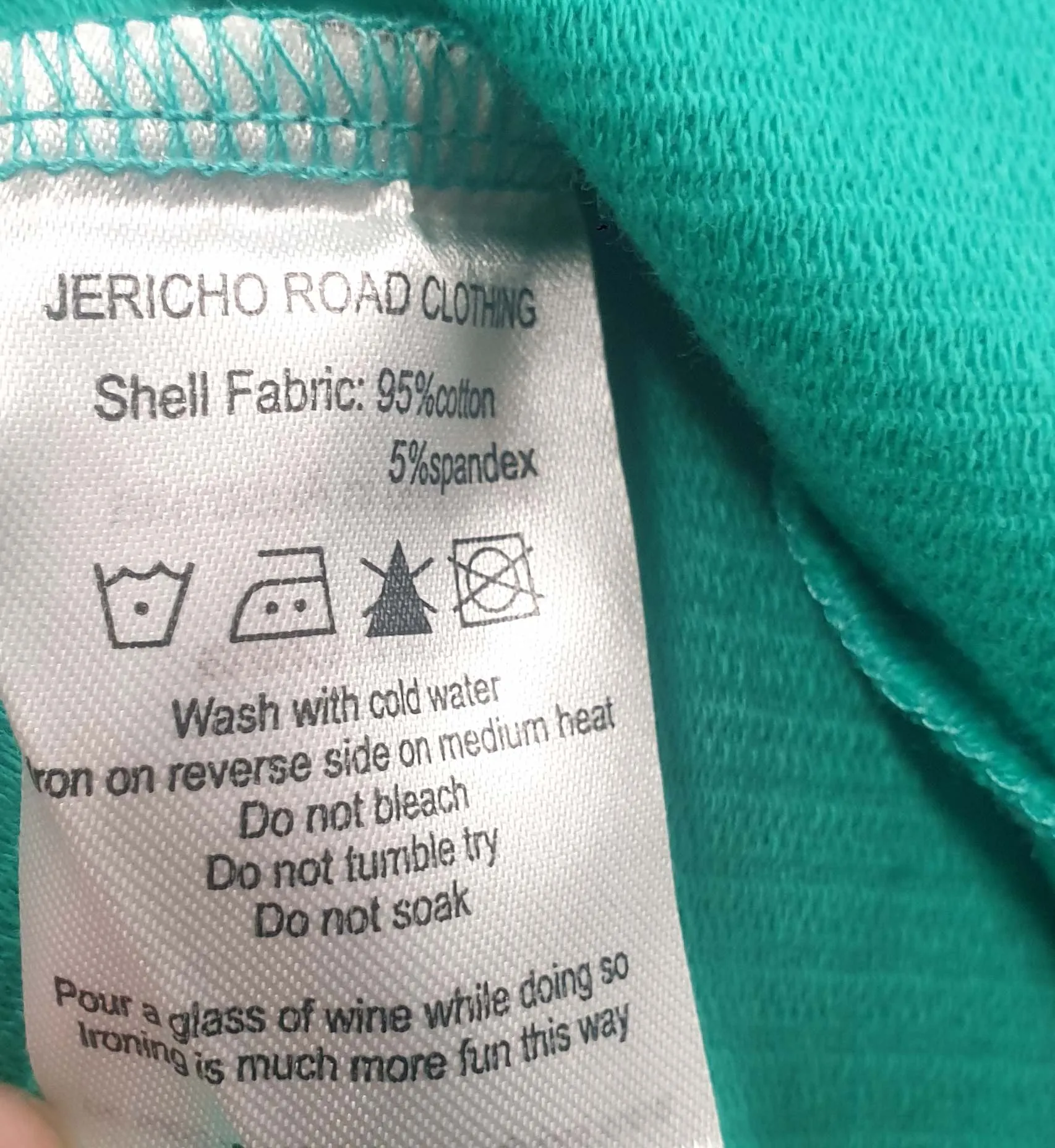 Jericho Road green rollneck top size 14