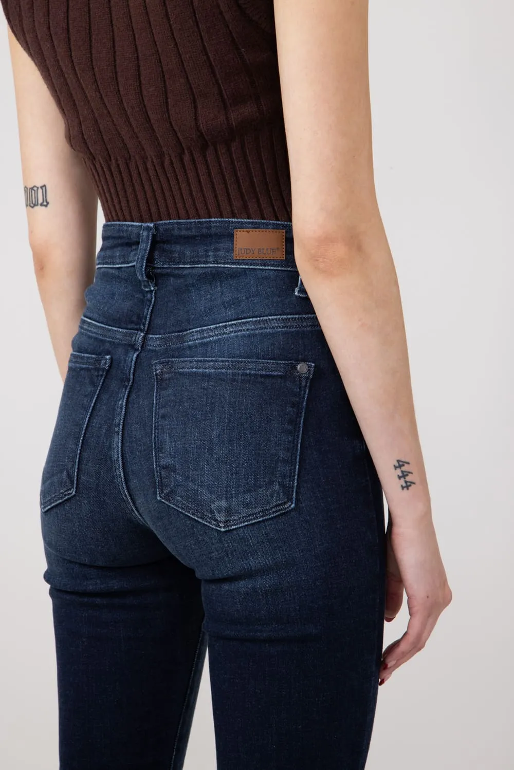 Judy Blue High Rise Clean Skinny Jeans for Women | 82132REG