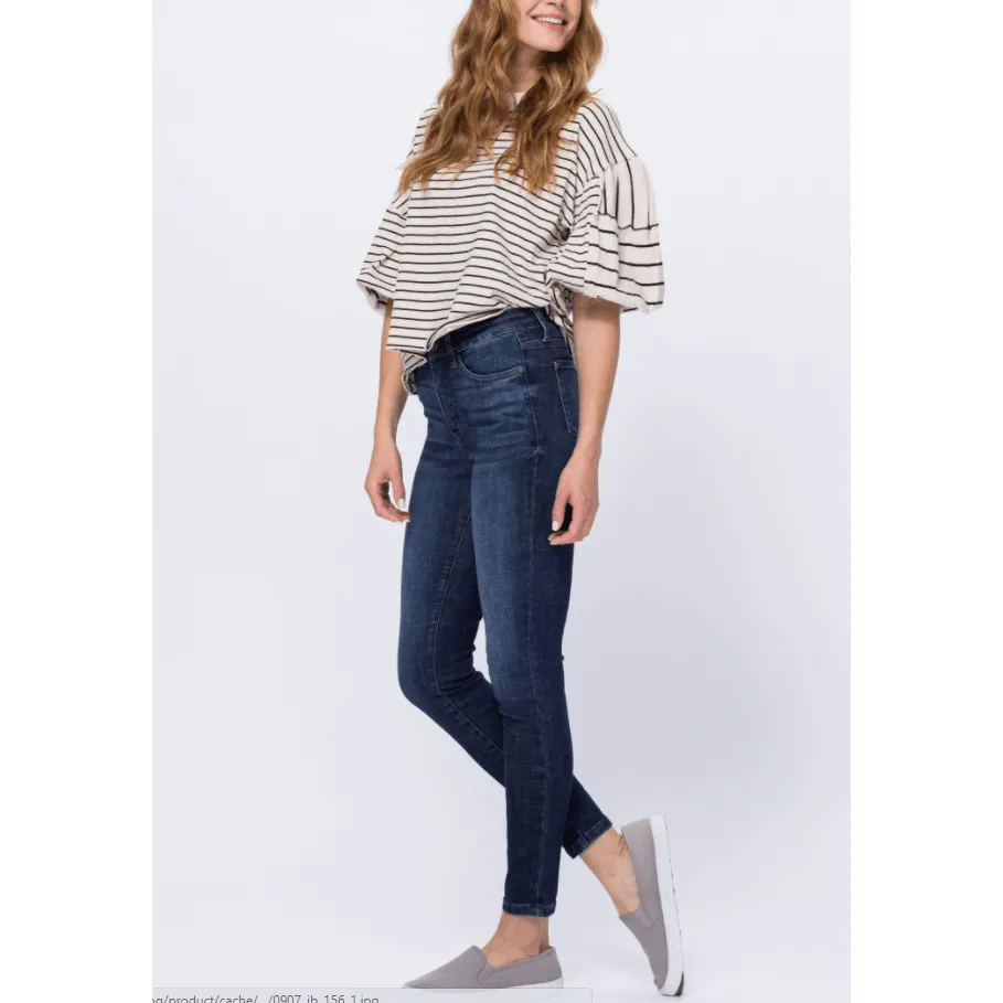 judy blue Super dark clean control top skinny