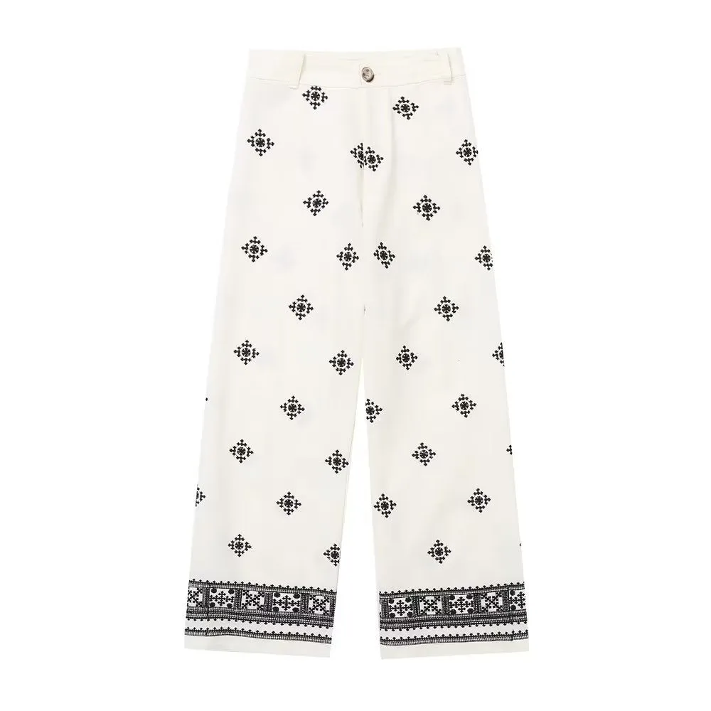 JULIETA - Printed pants