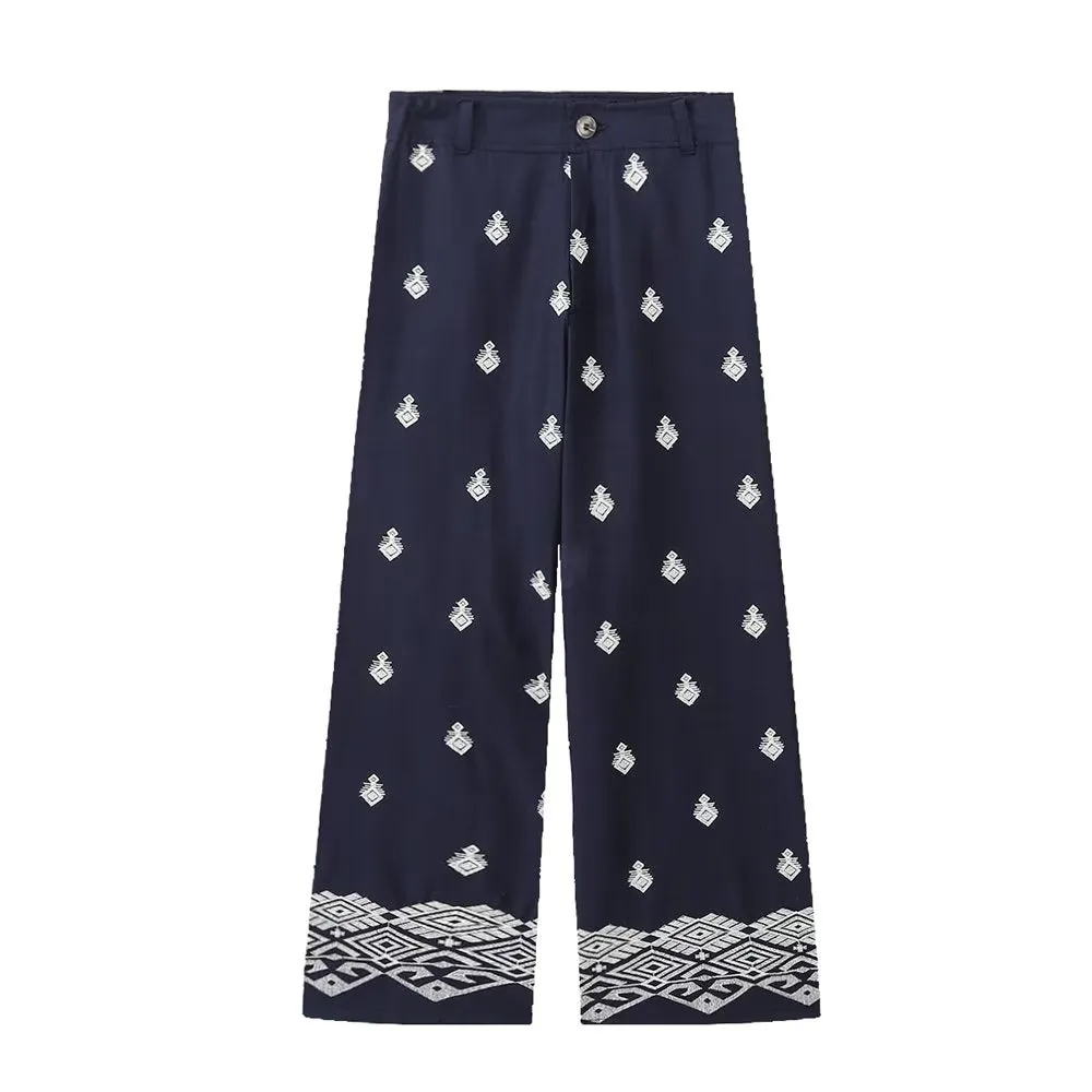 JULIETA - Printed pants