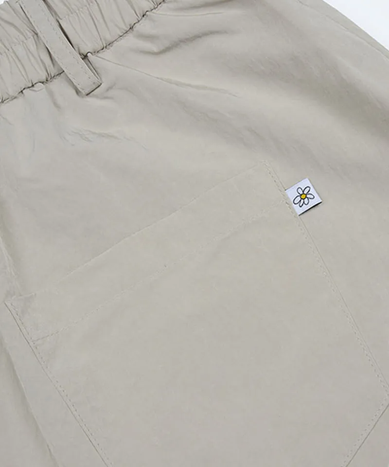 KANDINI Windflow Long Skirt - Light Khaki