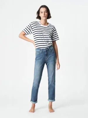 Kathleen Jeans - Light Brushed Feather Blue