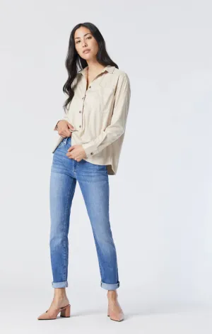 Kathleen | Mid Feather Blue