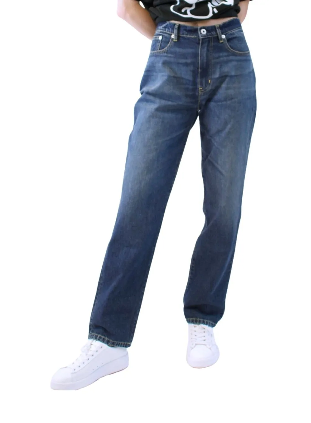 KENZO | Dark Stone Straight Fit Jeans