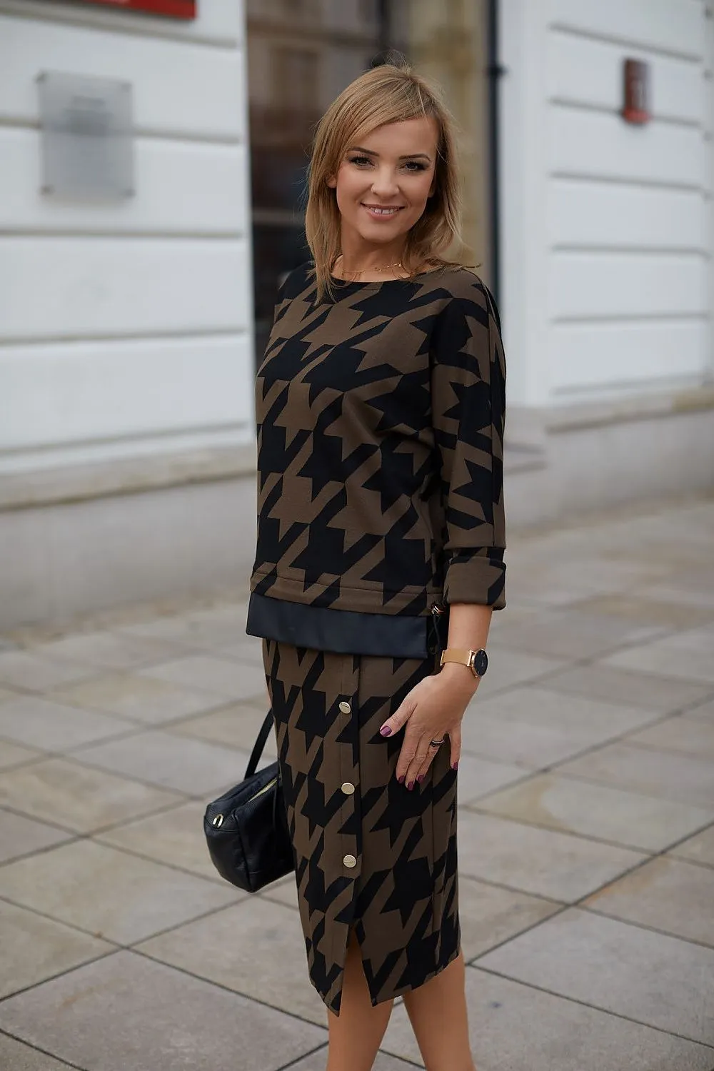 Kimono-Inspired Elegant Skirt Set