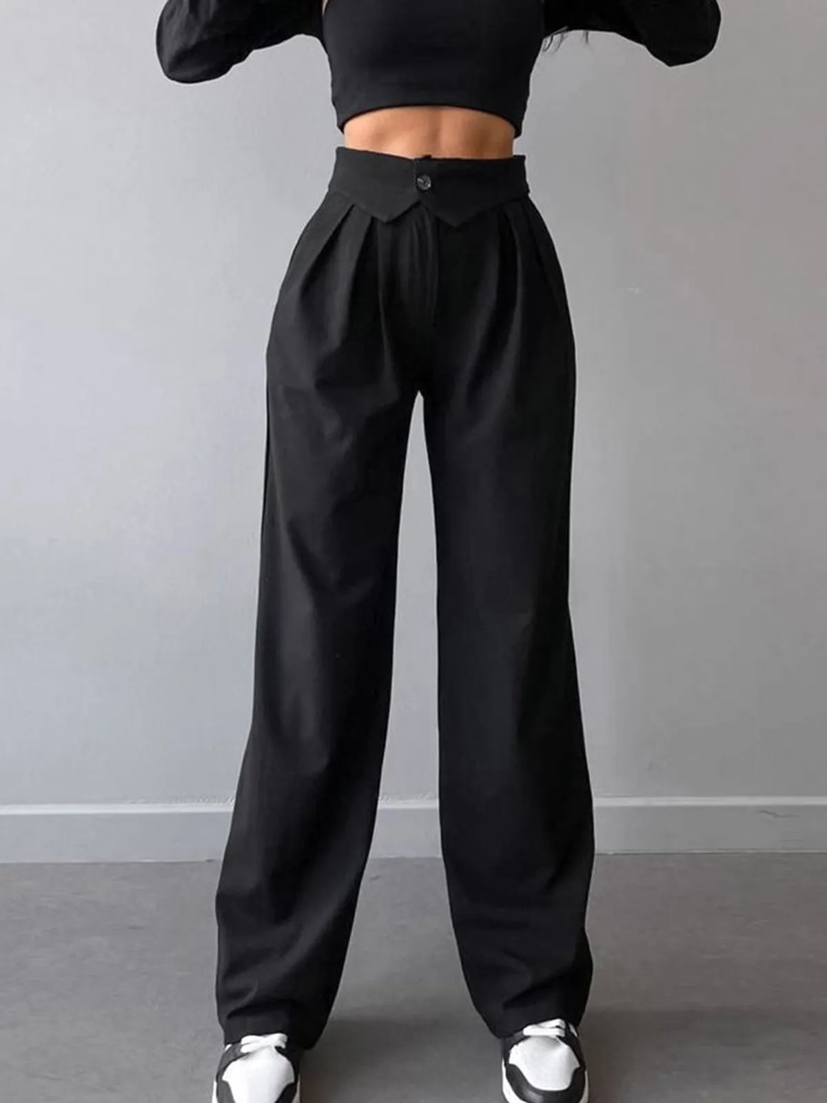 Krishna - Trendy Plain Pants for Women