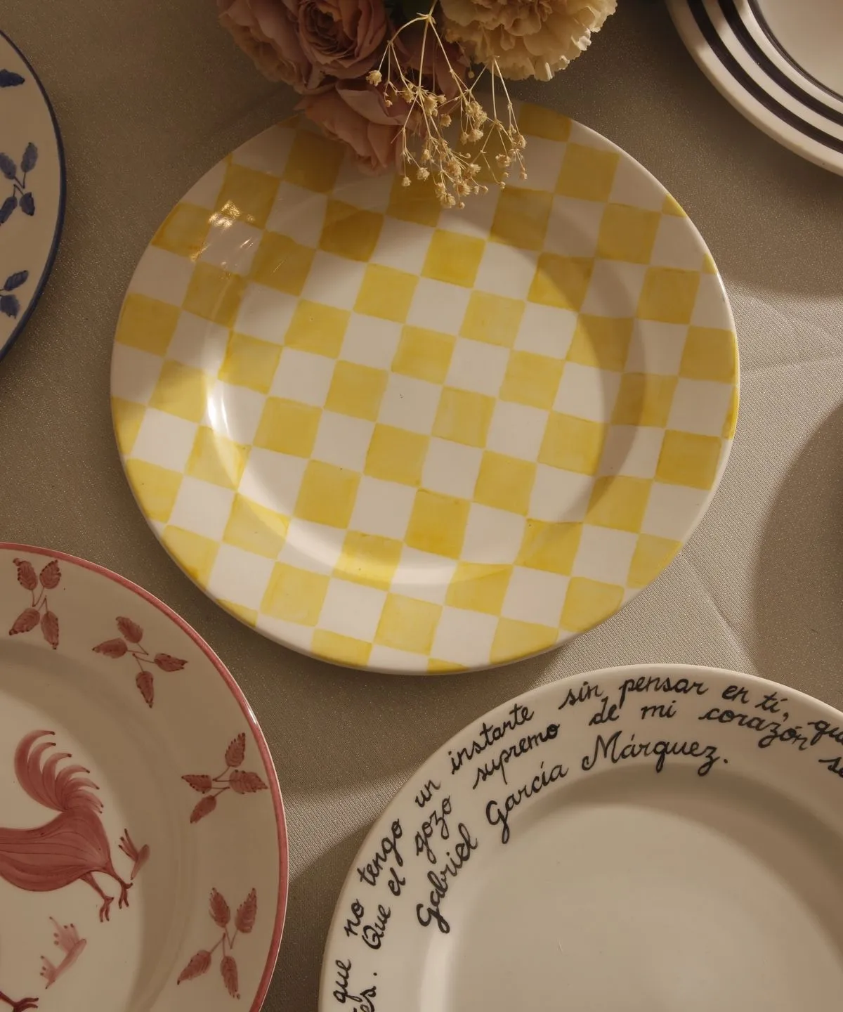 La Vichy Dinner Plate