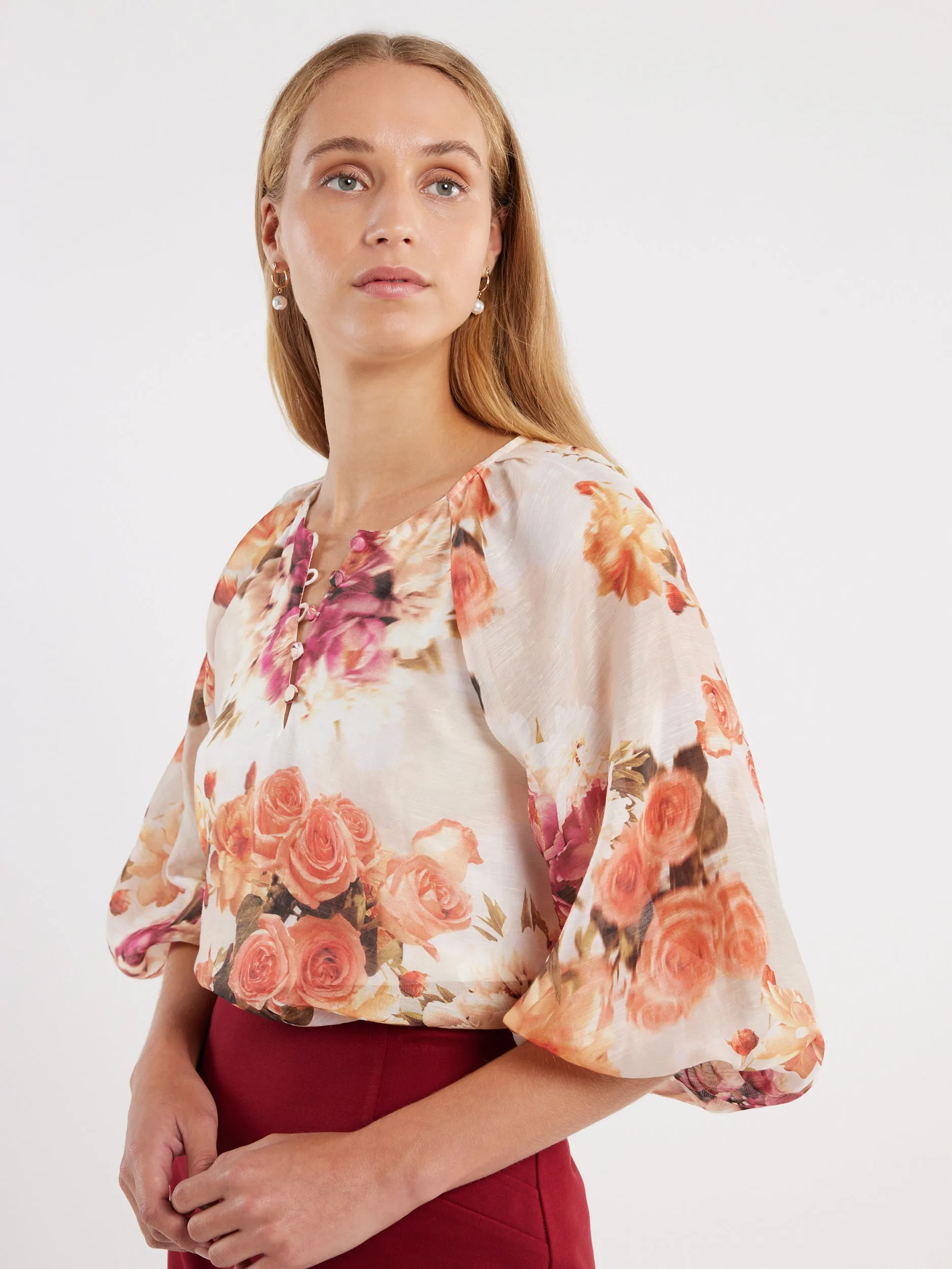 La Vie En Rose Blouse