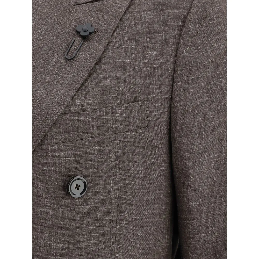 Lardini Blazer jacket with iconic pin