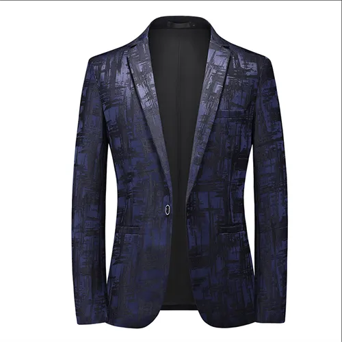 Large Size 6XL Men Business Boutique Suit Jacket 2023 Summer New Wedding Party Blazers Men's Thin Coats
