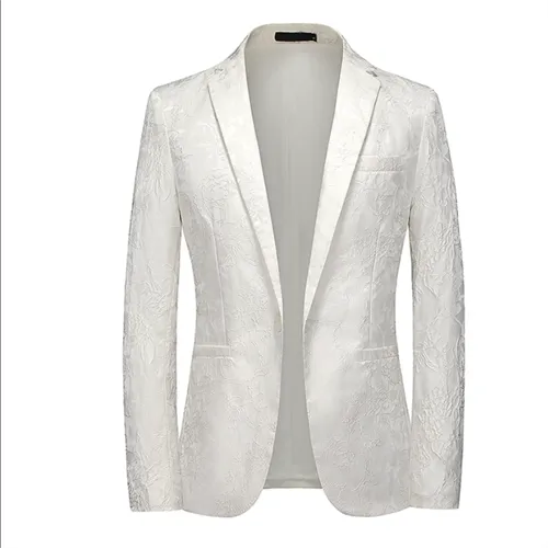 Large Size 6XL Men Business Boutique Suit Jacket 2023 Summer New Wedding Party Blazers Men's Thin Coats