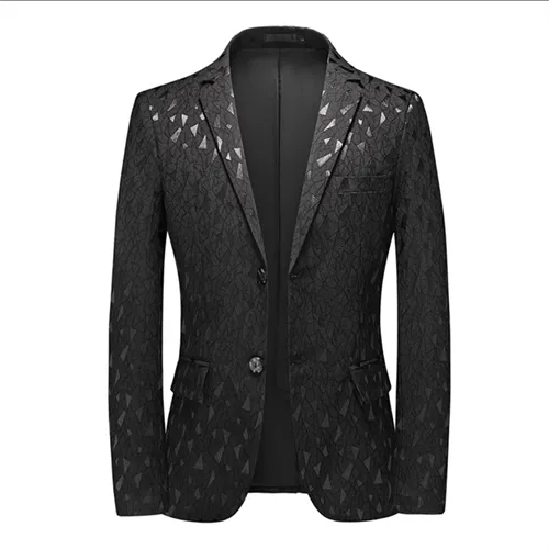 Large Size 6XL Men Business Boutique Suit Jacket 2023 Summer New Wedding Party Blazers Men's Thin Coats