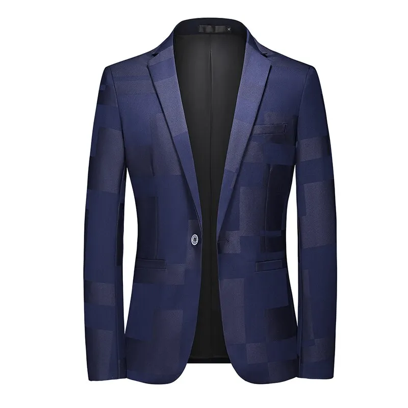 Large Size 6XL Men Business Boutique Suit Jacket 2023 Summer New Wedding Party Blazers Men's Thin Coats