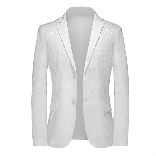 Large Size 6XL Men Business Boutique Suit Jacket 2023 Summer New Wedding Party Blazers Men's Thin Coats