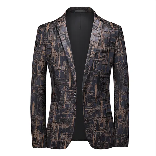 Large Size 6XL Men Business Boutique Suit Jacket 2023 Summer New Wedding Party Blazers Men's Thin Coats