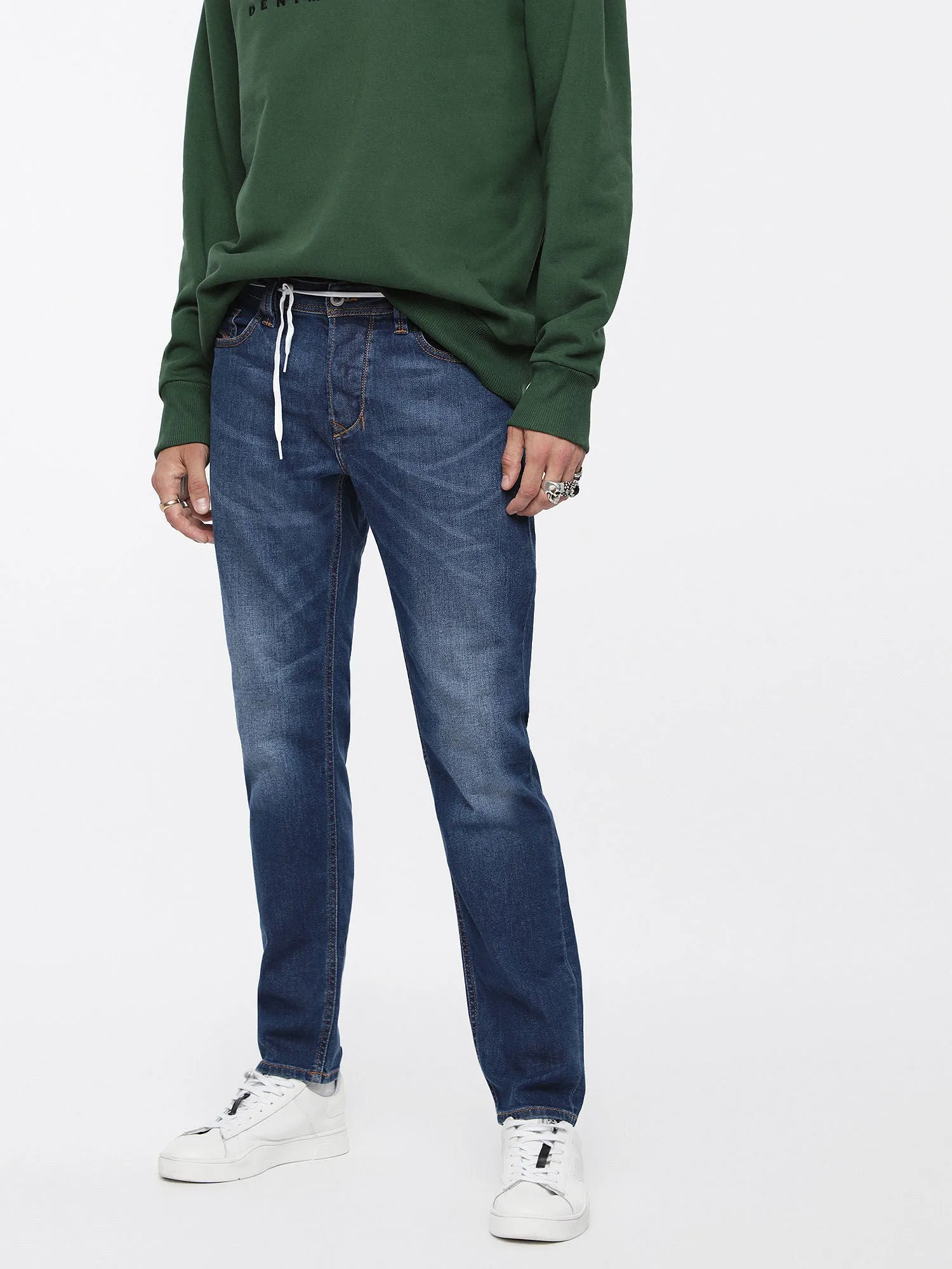 LARKEE-BEEX Dark Blue 084YI Jeans