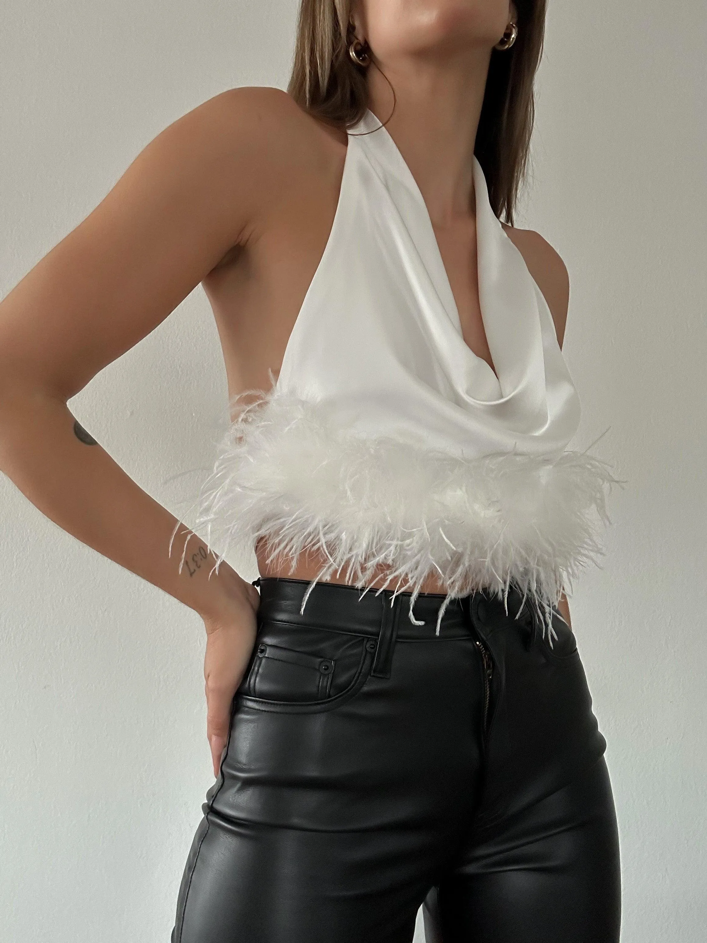 Late Night Disco Crop Top - FINAL SALE