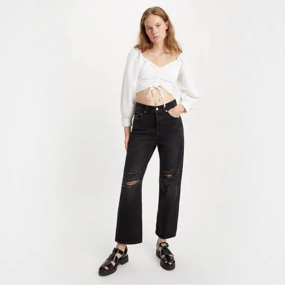 Levi's Premium Ribcage Straight Ankle Women’s Jeans
