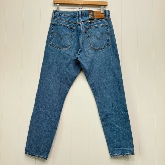 Levi's Premium Wedgie Jeans Button Fly High Rise 100% Cotton Size 29 NWT
