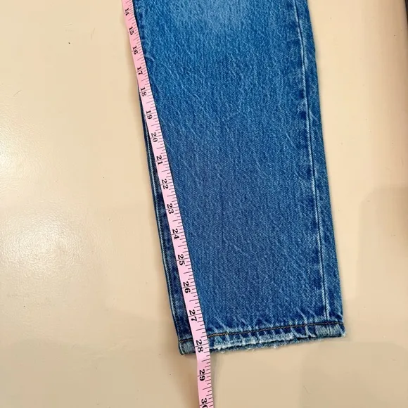 Levi's Premium Wedgie Jeans Button Fly High Rise 100% Cotton Size 29 NWT