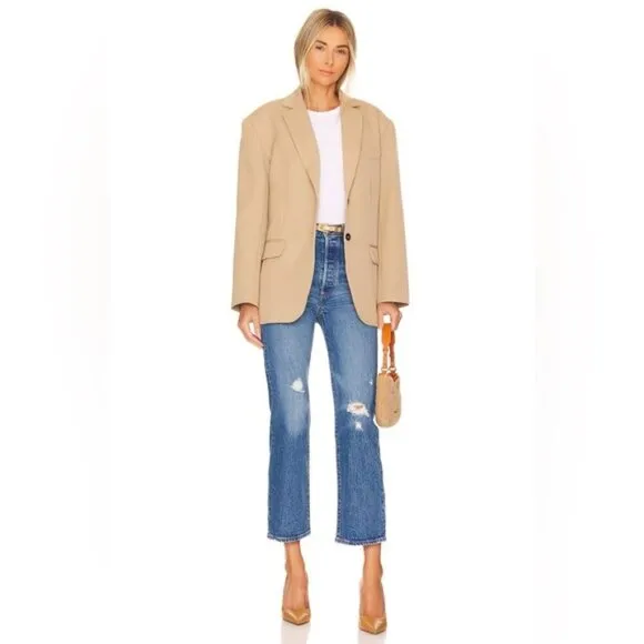 LEVI’S • Ribcage Straight Ankle Jean in Jive Tribe • 24